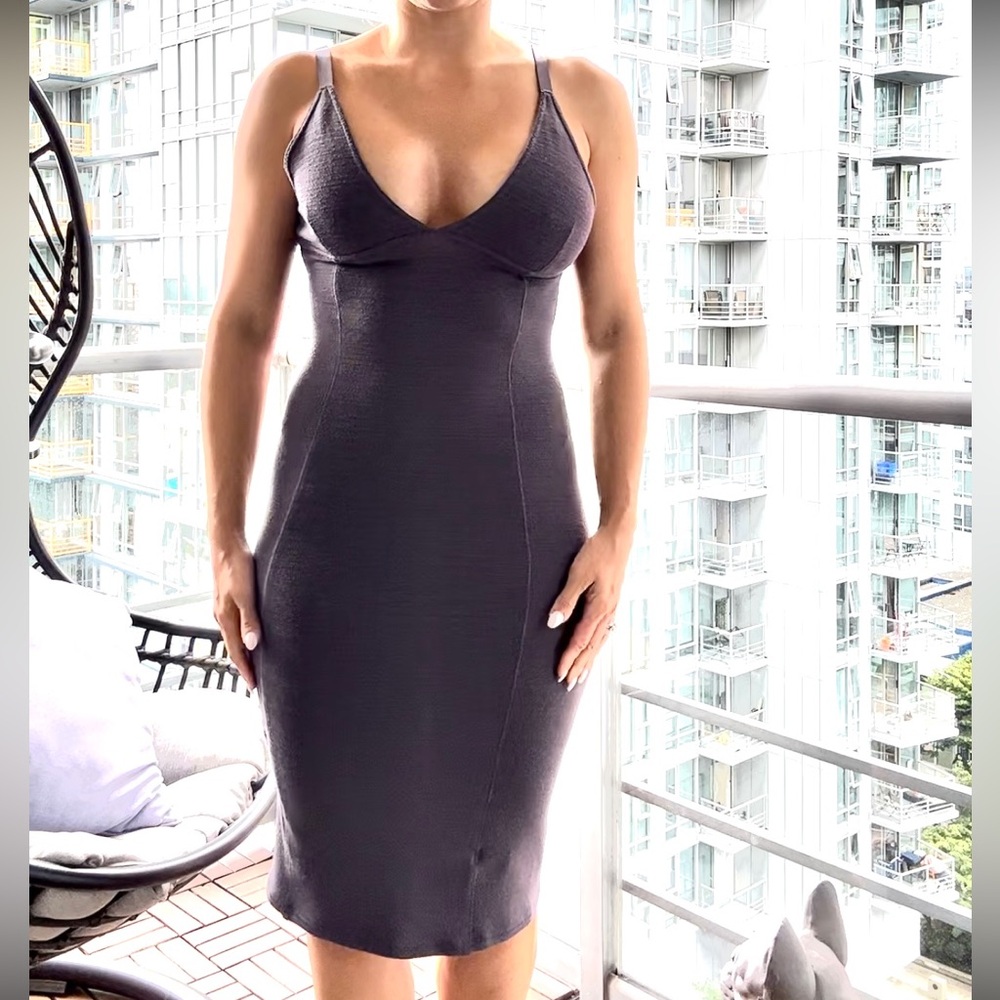 Purple Mauve Knitted Dress